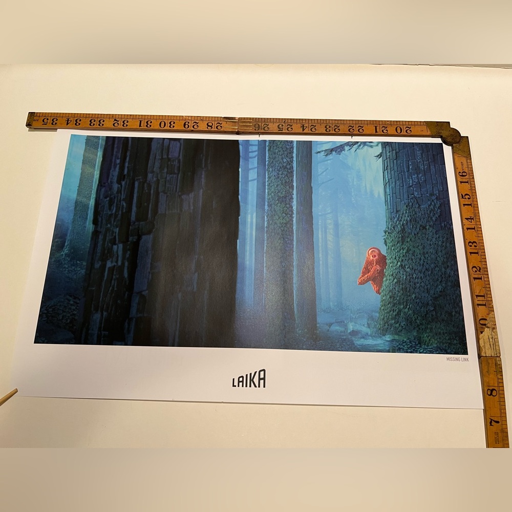 LAIKA LIVE SAN DIEGO COMIC CON EXCLUSIVE POSTER.